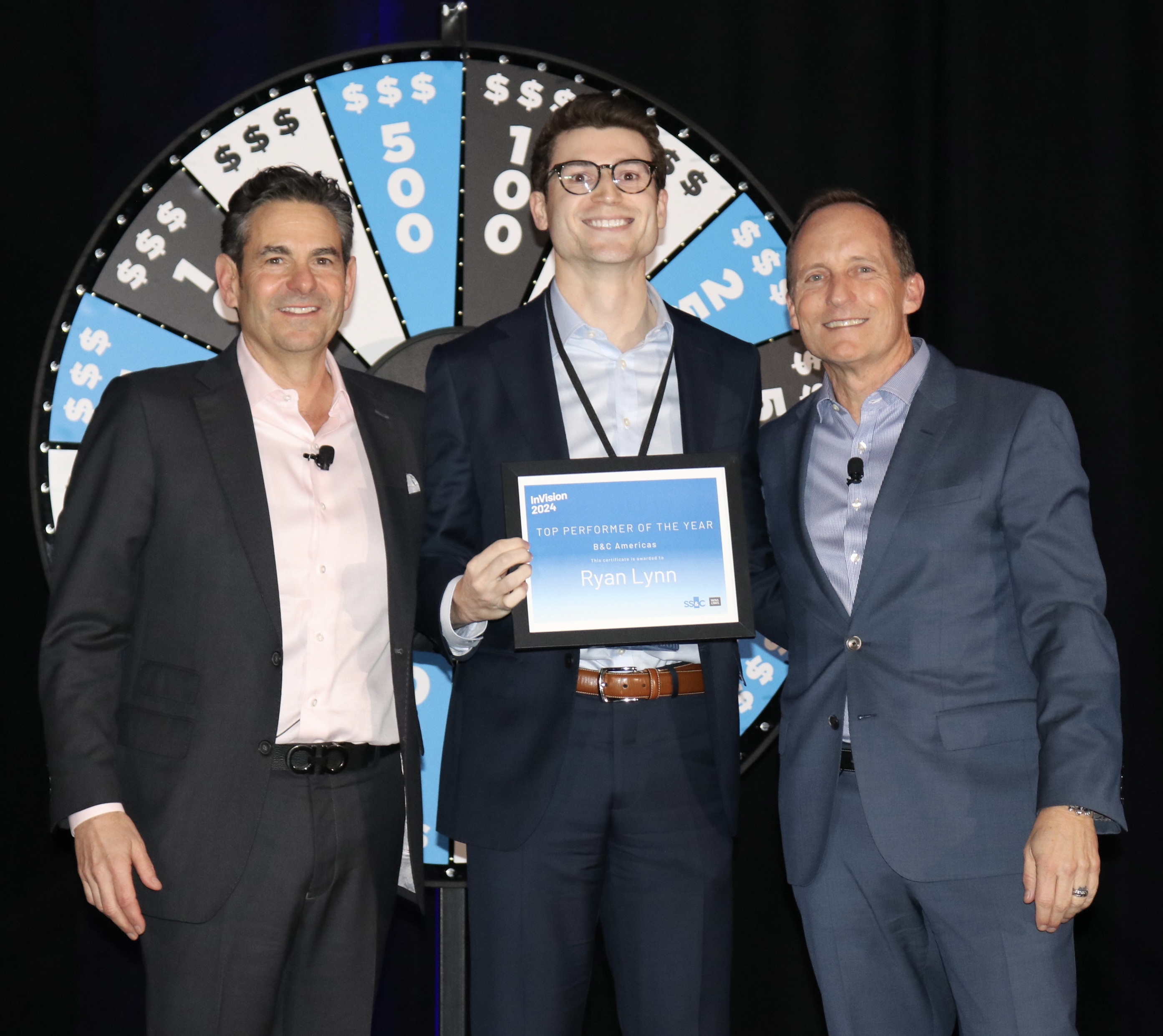 Top Performer award at SS&C Intralinks